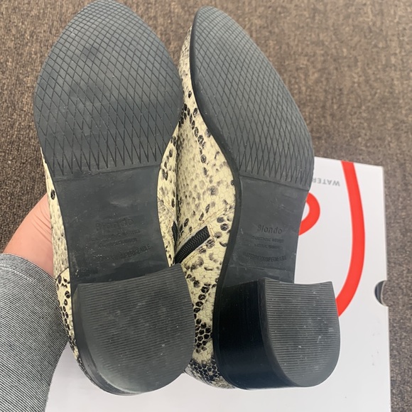 Blondo Elvira boots snake skin leather sz 9 - Picture 4 of 5